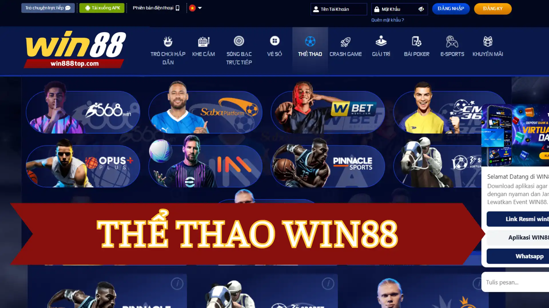 the-thao-win88-rat-thinh-hanh